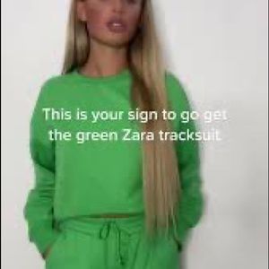 Zara green set
